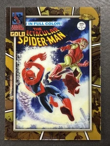 The Spectacular Spider-Man 2024 Topps Chrome Marvel Gold Refractor #SG-2 - Picture 1 of 2