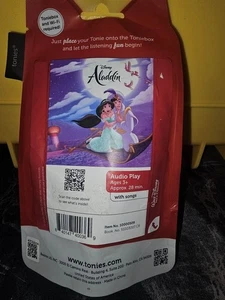 Tonies - Figurina gioco audio Disney Aladdin Tonie (USA) NUOVA - Foto 1 di 3