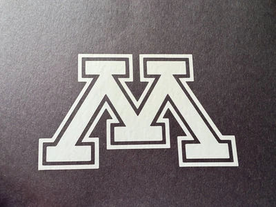 NCAA MINNESOTA GOLDEN GOPHERS VINYL STICKER DECAL