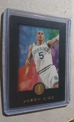 Tarjeta intocable de la NBA Jason Kidd Skybox EXL 1995-96 #18 Mavericks Nets Cal Suns Foto 1 de 2