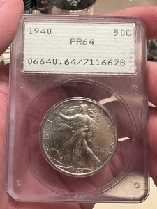 1940 PR64 Rattler Walker Half Dollar! Undergraded? - Bild 1 von 5