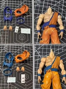 Custom Goku 1/12 shf Goku Ultra Instinct War damaged clothing Sculpt kit - Picture 1 of 8