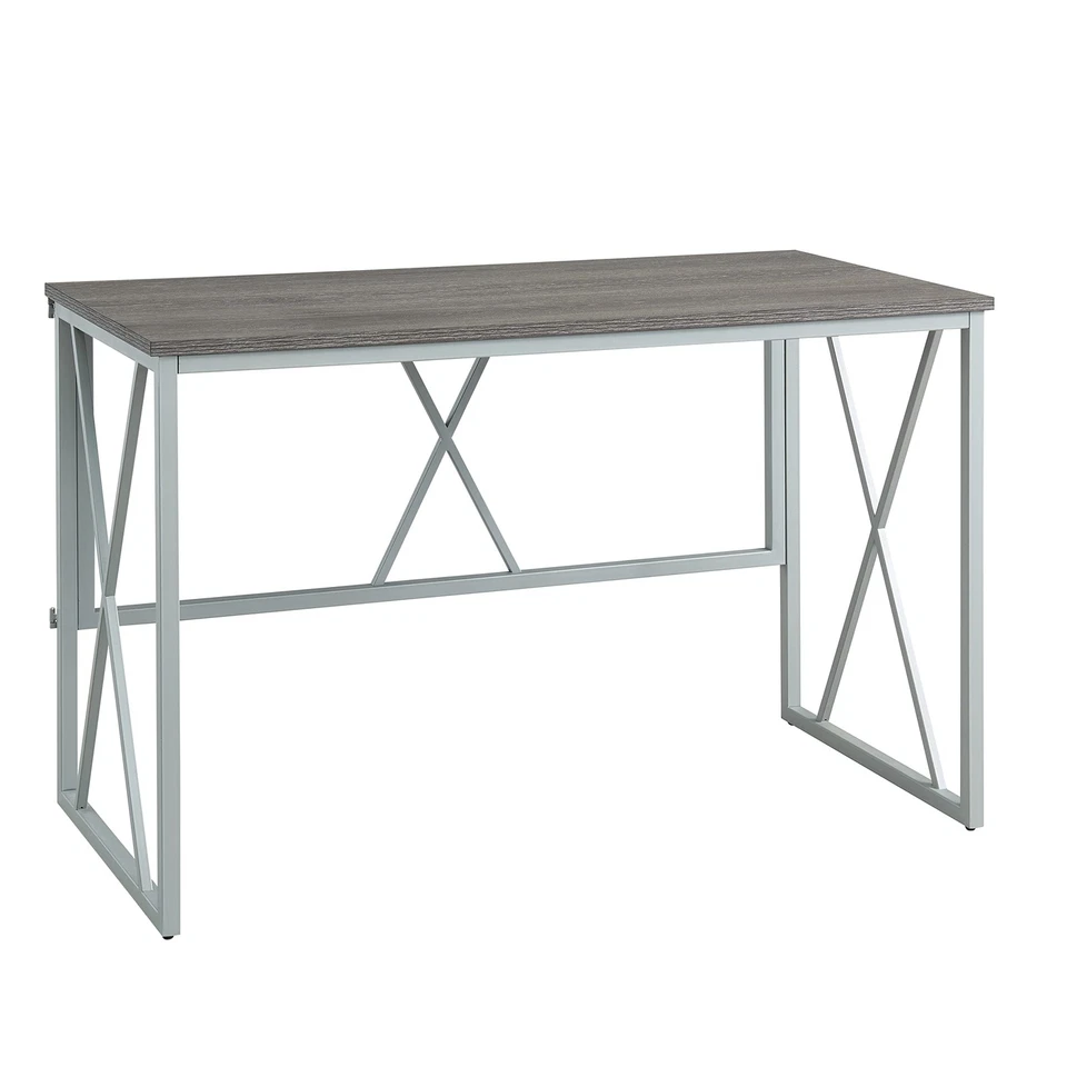 Collapsible X Writing Computer Desk Space Saving for Bedroom, Home Office, Sm... - Image 1 of 4