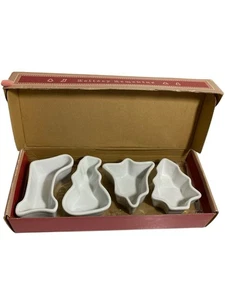 Williams-Sonoma Holiday Ramekins Set de 4 Formas Surtidas Navidad - Imagen 1 de 6