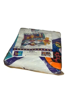 Manta Doble Completa Vintage Tigger And Winnie The Pooh 72 X 90 Sellada RARA - Imagen 1 de 5