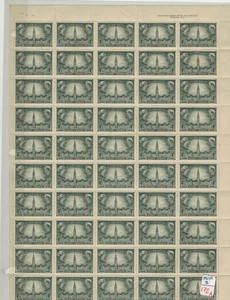 CANADA SCOTT 277 FULL NEVER HINGED SHEET OF 50 PLATE NO. 2 - Picture 1 of 1