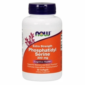 Phosphatidyl Serine 300 mg 50 Softgels By Now Foods - Picture 1 of 1
