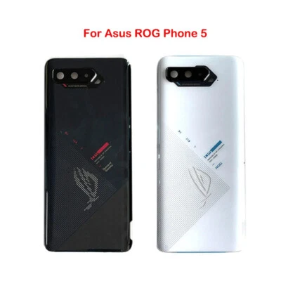 Original For Asus ROG Phone 5 ZS673KS Rear Housing Back Battery Cover With Lens - Image 1 of 4