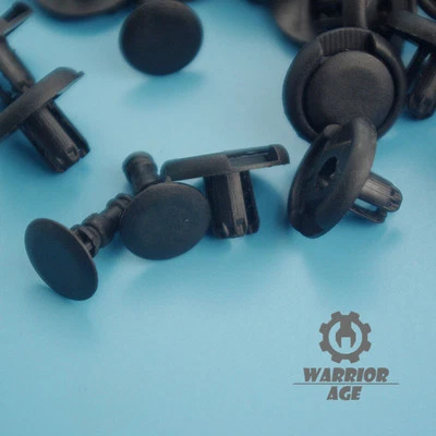 Qty30 Fender Splash Shield Push Rivet Fastener Retainer Clips For Toyota Mazda Foto 1 de 4