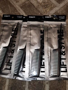 4 Pack Conair Lift & Style Hair Comb - Picture 1 of 3