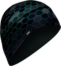 Zan Headgear Sportflex Helmet Liner/Beanie Carbon Hex One Size Design WHLL146