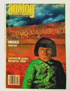 Analog Science Fiction and Fact July 1980 Anasazi Dean Ing - Picture 1 of 2