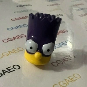 1 X Lego 15523pb03 Minifigure, Head, Modified Simpsons Bart Simpson with Dark - Imagen 1 de 1