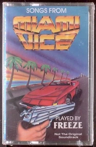 Freeze – Songs From Miami Vice CASSETTE CBS USA SEALED OOP  - Picture 1 of 1