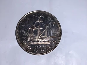 Silver 1949 Canada Dollar KM#47 - Picture 1 of 5