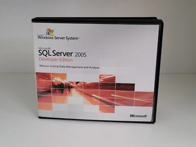Microsoft Windows Server System SQL Server 2005 Developer Edition 8 Disc Set - Image 1 of 4