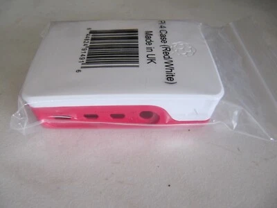Official Raspberry Pi 4 Case (Red and White) - BRAND NEW - Image 1 of 4