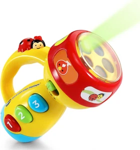 Vtech Spin and Learn Color Flashlight, Yellow - Picture 1 of 12