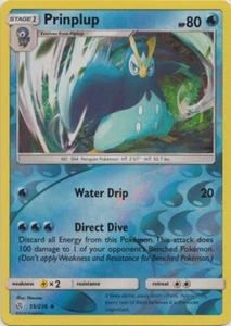 Prinplup 55/236 Reverse Holo Cosmic Eclipse Pokemon Card NM - Picture 1 of 1