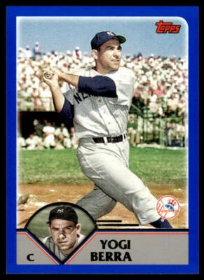 2023 Topps Archives Yogi Berra #299 2003 Design New York Yankees - Image 1 of 2