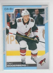 20/21 OPC Arizona Coyotes Carl Soderberg Blue Border card #225 - Picture 1 of 2