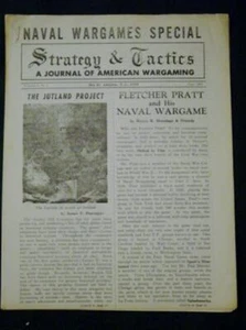 SPI 1967 - Strategy & Tactics #5 "The Jutland Project + Naval War" S&T Magazine - Picture 1 of 3