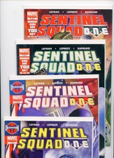 Sentinel Squad One #1, #2, #3, and #4 Marvel Comics Lot of 4 Books