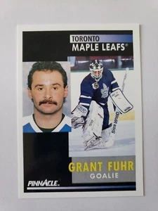 1991-92 Pinnacle Hockey #168 Grant Fuhr - Picture 1 of 2