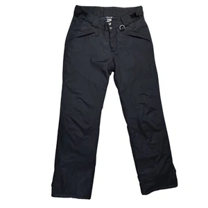 TESLA Schnee Ski Hose Damen Medium schwarz isoliert Winter Reißverschlusstaschen Gorpcore - Bild 1 von 16