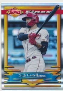 Nick Castellanos 2021 Finest Flashbacks REFRACTOR Reds - 1 PRO BOX HIT - Bild 1 von 1
