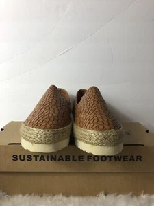 NUEVO CON ETIQUETAS Electric Karma Mujer 7 LuLu Marrón Camel Alpargata Zapatos Estilo #1025 - Imagen 1 de 9