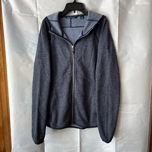 Cutter & Buck Full Zip Hoodie Lightweight Jacket Athletic Blue Medium Spring - Picture 1 of 6