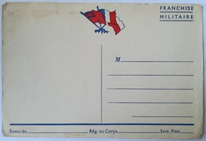 CPA FRANCHISE MILITAIRE FRANCE - Picture 1 of 1