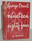 NINETEEN EIGHTY-FOUR ~1ST/1ST UK EDITION, WITH ORIGINAL JACKET ~  GEORGE ORWELL