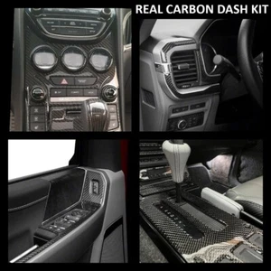 Fits Mercury Milan 2008-2009 Large Premium REAL CARBON DASH KIT - Picture 1 of 4