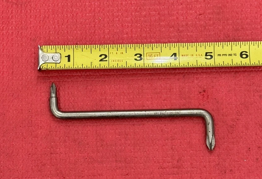 Vaco P-120 Klein Tools #1 and #2 Phillips Offset Screwdriver MADE IN THE USA - Image 1 of 4