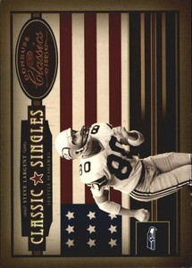 2005 Donruss Classics Classic Singles Bronze Card #19 Steve Largent /1000