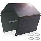 30W Folding Solar Panel Kit Portable Power Battery Charger USB Camping RV Boat
