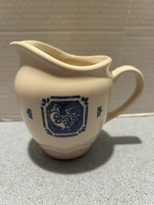 PFALTZGRAFF ROOSTER MAISON BLUE AND WHITE CREAMER - EUC - Picture 1 of 7