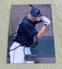 1995 Bowman's Best Bobby Abreu Rookie Card #3 Houston Astros Signed Autographed