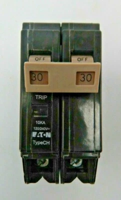 Eaton Culter Hammer CHF230-CH230 30A 240V 2-Poles Breaker - Image 1 of 2