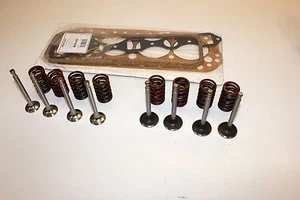 MG MAGNETTE ZA & ZB SALOONS INLET & EXHAUST VALVES, SPRINGS & HEAD GASKET SET - Picture 1 of 1