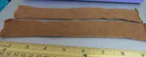 Calcetines Muñeca Vintage Marrón Elásticos 9" x 1-1/4" NOS #N6 - Imagen 1 de 1