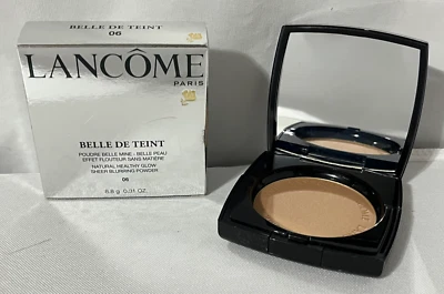 Polvo prensado desenfoque transparente Lancome Belle De Teint brillo saludable - tono 06 Foto 1 de 4