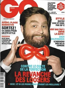 GQ No 40 June 2011 the Revenge Of Loosers/Zach Galifianakis/Claudia Schiffer - Picture 1 of 1