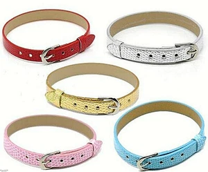 PULSERA PARA NIÑOS Imitación Cuero 22 cm Ajustable con Hebilla Pulsera Infantil * - Imagen 1 de 7