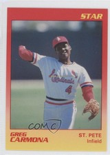 1989 Star St Petersburg Cardinals Greg Carmona #5