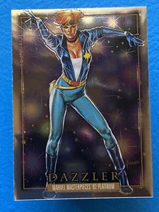 2024 Skybox Marvel Masterpieces '92 Platinum Dazzler #20 - Picture 1 of 2