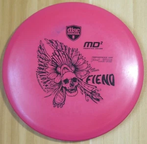 Discmania P-Line MD2 Fiend (Red, 175g) - OOP Midrange Disc Golf - Picture 1 of 4