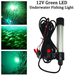 50000Lúmenes 12V 120 LED Verde Luz de Pesca Subacuática Lámpara Atraer Peces 5m - Imagen 1 de 9